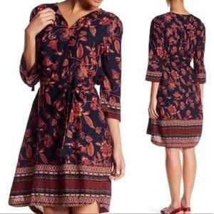NWT BEACH LUNCH LOUNGE CINDY FLORET PEASANT DRESS